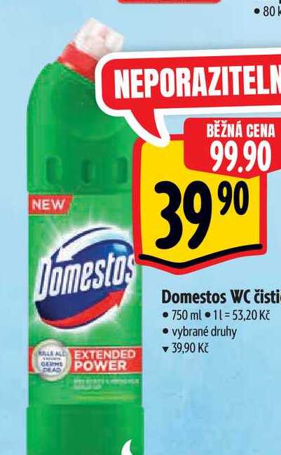  Domestos WC čistič 750 ml  