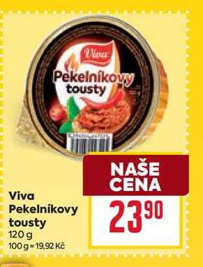 Viva Pekelníkovy tousty 120 g 