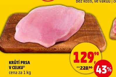 KRŮTÍ PRSA V CELKU, 1 kg