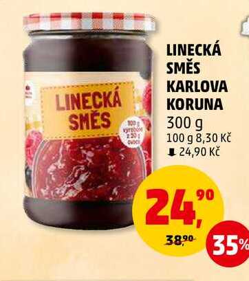 LINECKÁ SMĚS KARLOVA KORUNA, 300 g