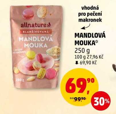 MANDLOVÁ MOUKA, 250 g 