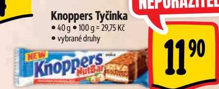 Knoppers Tyčinka, 40 g 