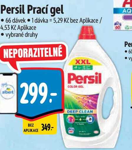 Persil Prací gel, 66 dávek 