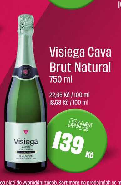 Visiega Cava Brut Natural 750 ml 