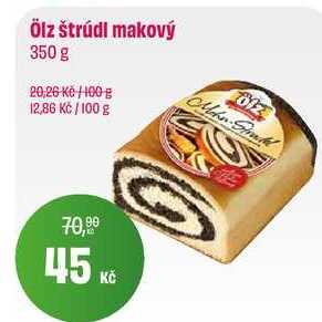 Ölz štrúdl makový 350 g 