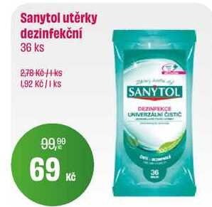 Sanytol utěrky dezinfekční 36 ks