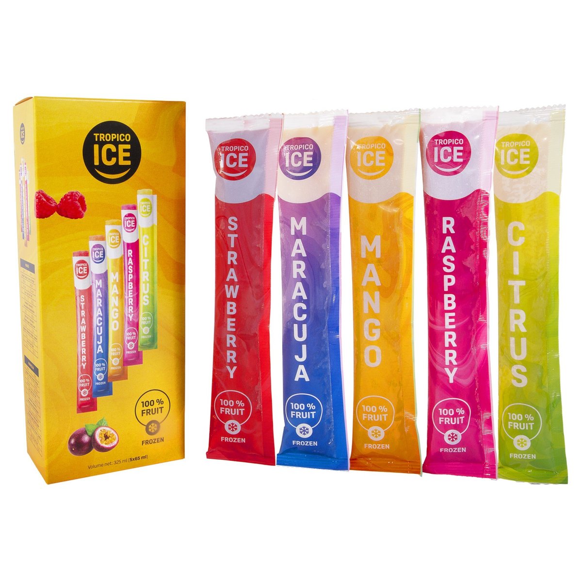 Tropico Ice pops fruit ovocné nanuky multipack