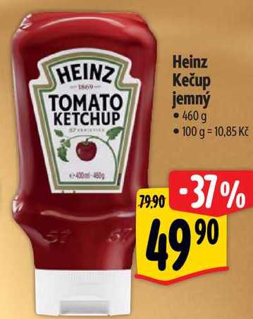 Heinz Kečup jemný, 460 g