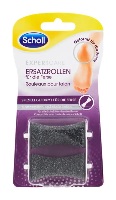 Scholl Rotační hlavice na popraskané paty Velvet Smooth Expert Care, 2 ks