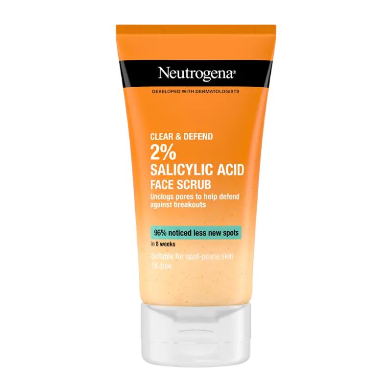 Neutrogena Peeling Clear & Defend, 150 ml