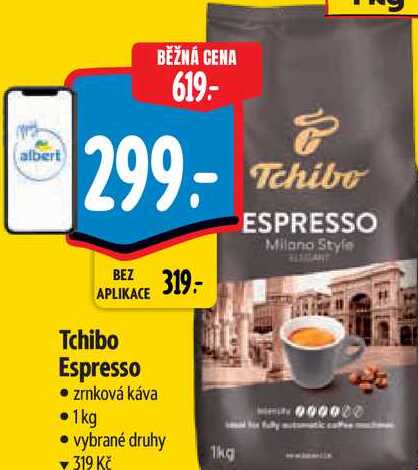  Tchibo Espresso • zrnková káva • 1kg  