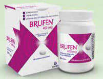 Brufen 400 mg 100 potahovaných tablet