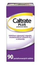 CALTRATE PLUS potahované tablety 90 potahovaných tablet