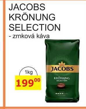 JACOBS KRÖNUNG SELECTION - zrnková káva 1kg 