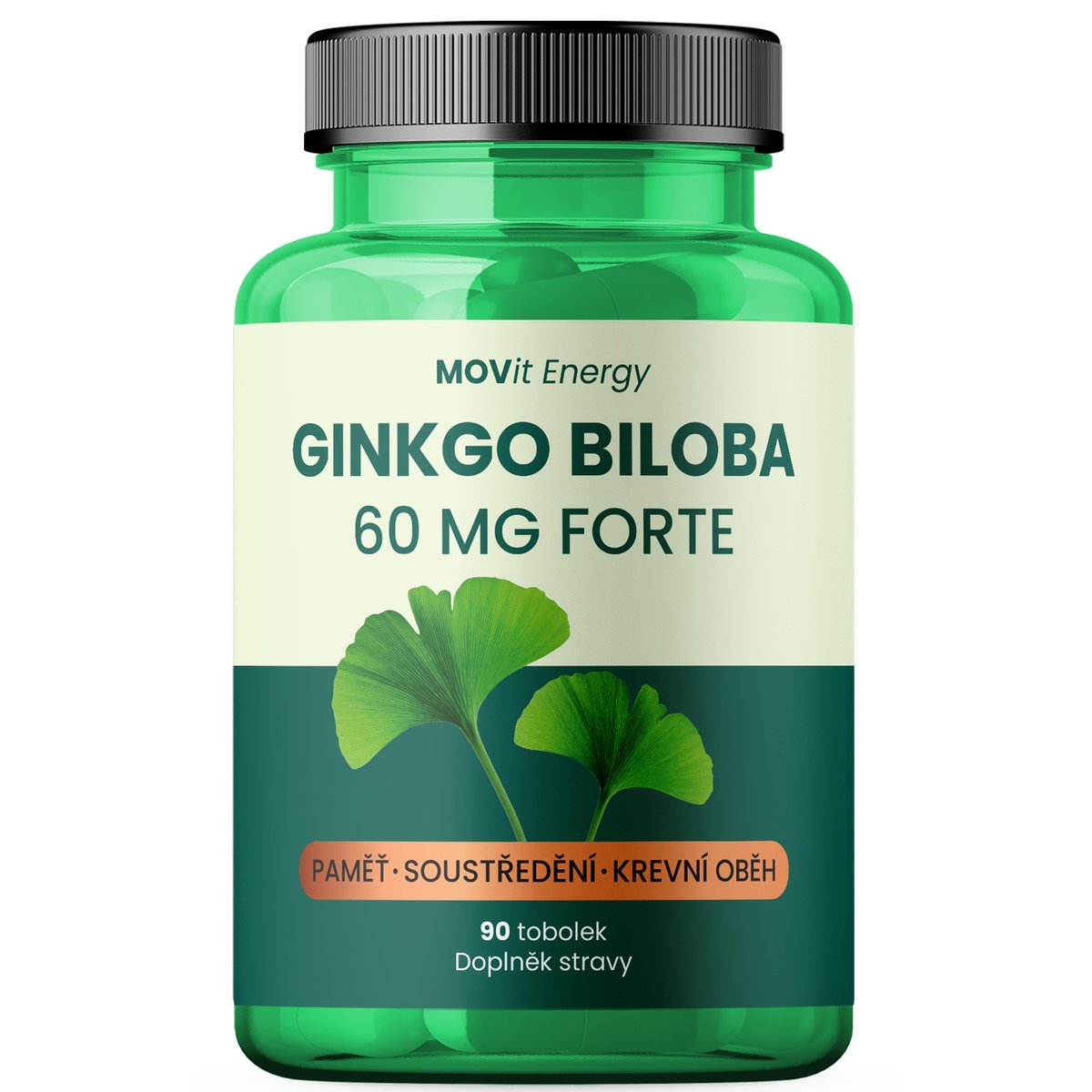 MOVit GINKGO BILOBA 60mg FORTE tob.90