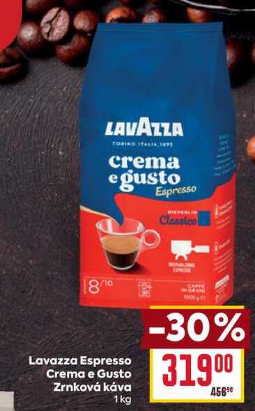 Lavazza Espresso Crema e Gusto Zrnková káva 1kg 