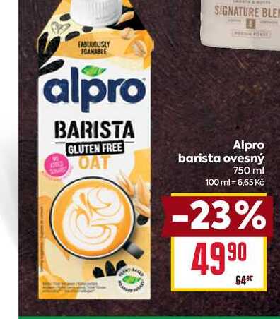 Alpro barista ovesný 750 ml 