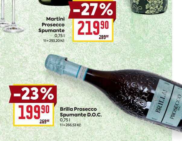 Brilla Prosecco Spumante D.O.C. 0,75l