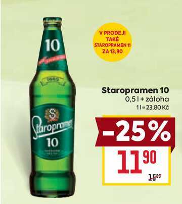 Staropramen 10 0,5l