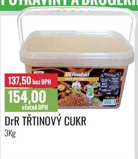 DrR TŘTINOVÝ CUKR 3Kg 