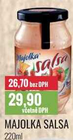 MAJOLKA SALSA 220ml 