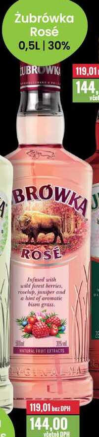 Żubrówka Rosé 0,5L 