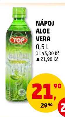 TOP NÁPOJ ALOE VERA, 0,5 l