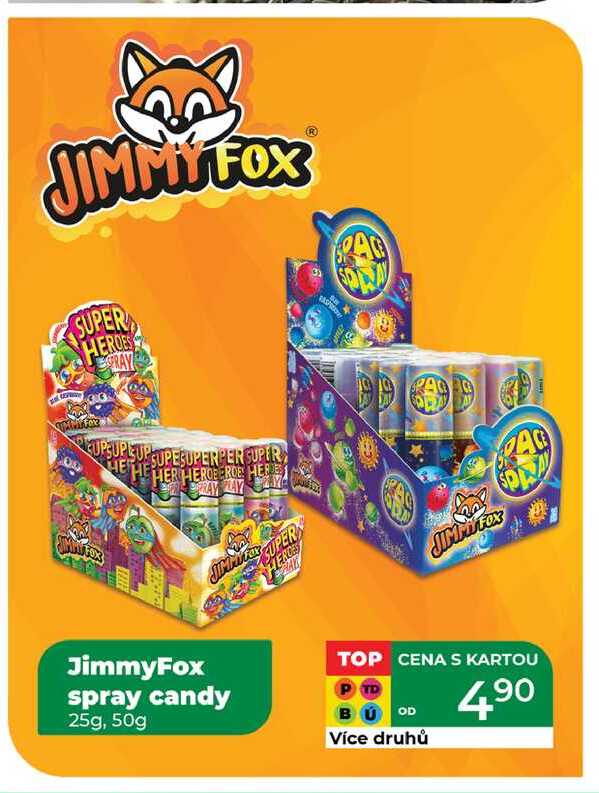 JimmyFox spray candy