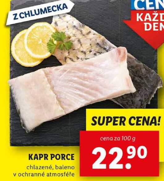 KAPR PORCE, cena za 100 g 