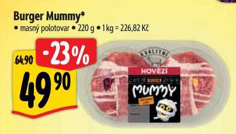 Burger Mummy, 220 g