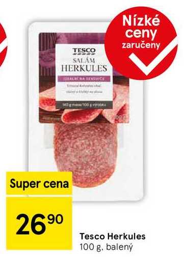 Tesco Herkules, 100 g, balený 