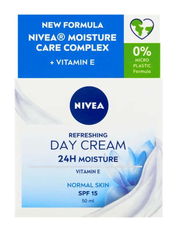 NIVEA Osvěžující denní krém pro normální až smíšenou pleť, 50 ml