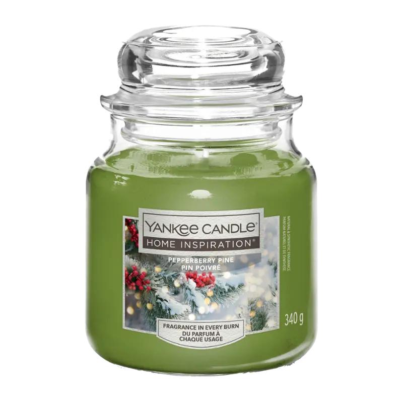 Yankee Candle Svíčka Pepperberry Pine střední, 1 ks