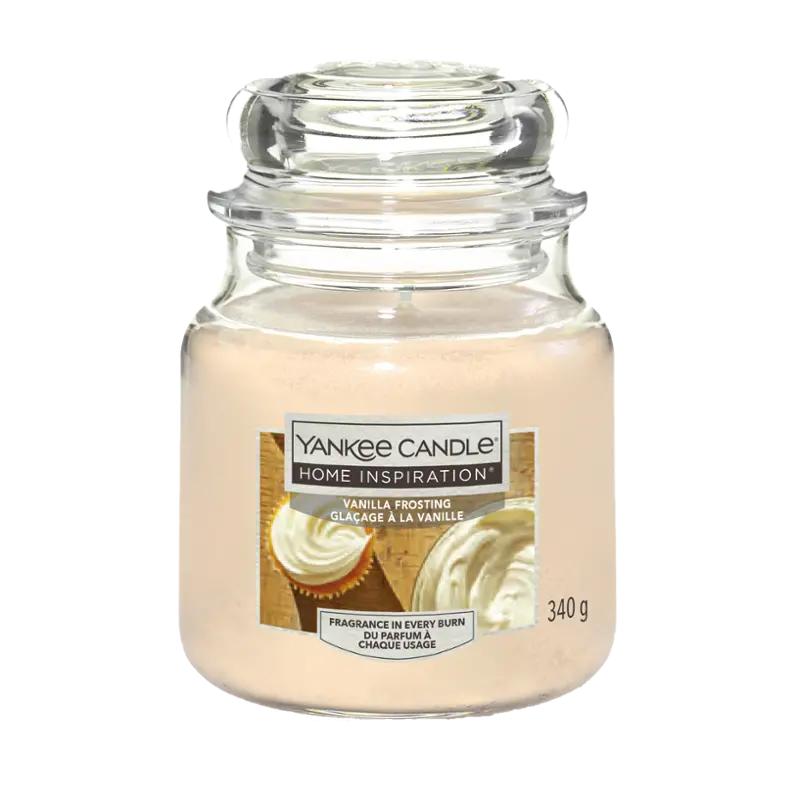 Yankee Candle Svíčka Vanilla Frosting střední, 1 ks