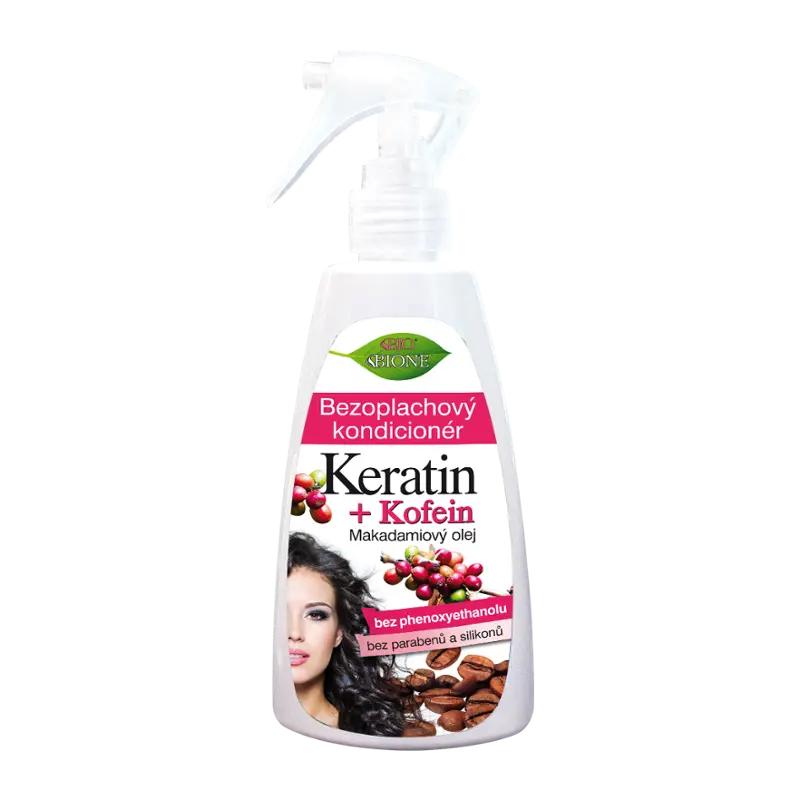 Bio Bione Kondicionér ve spreji Keratin + Kofein, 260 ml