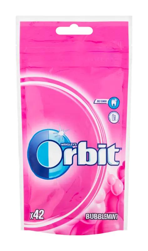 Orbit Žvýkačky Wrigley's Bubblemint, 58 g