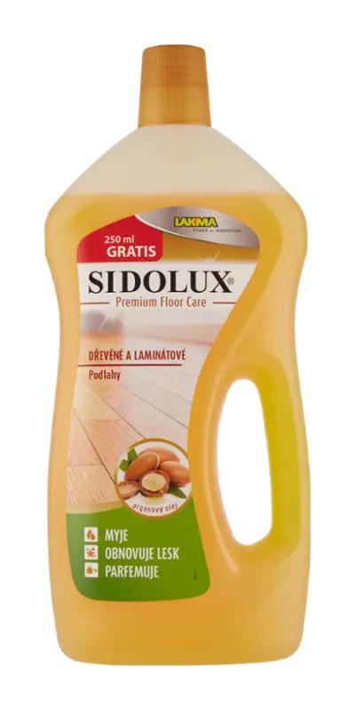 Sidolux Premium Floor Care čistič na dřevěné a laminátové podlahy, arganový olej, 750 ml