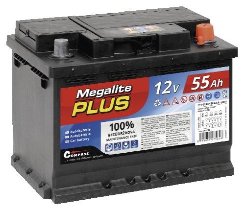 Autobaterie Megalite Plus, 1 KS