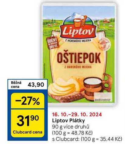 Liptov Plátky, 90 g