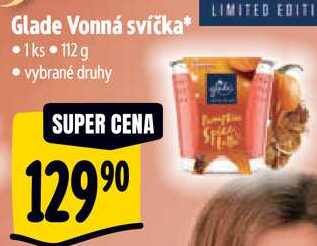 Glade Vonná svíčka, 112 g