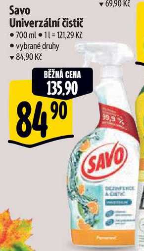 Savo Univerzální čistič, 700 ml