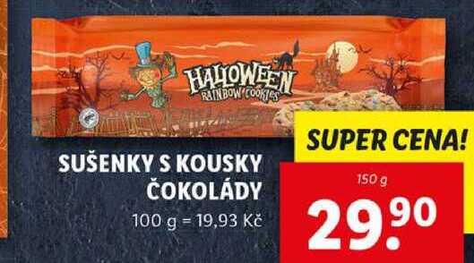 SUŠENKY S KOUSKY ČOKOLÁDY, 150 g