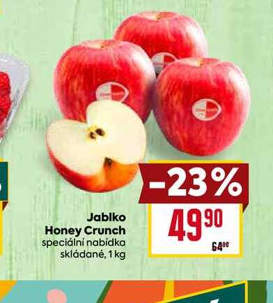 Jablko Honey Crunch speciální nabídka skládané, 1 kg