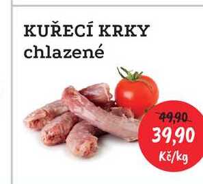 KUŘECÍ KRKY chlazené 1kg 