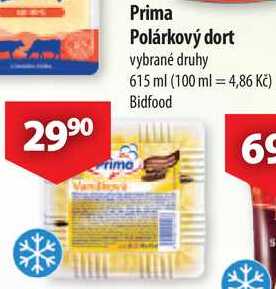 Prima Polárkový dort, 615 ml 