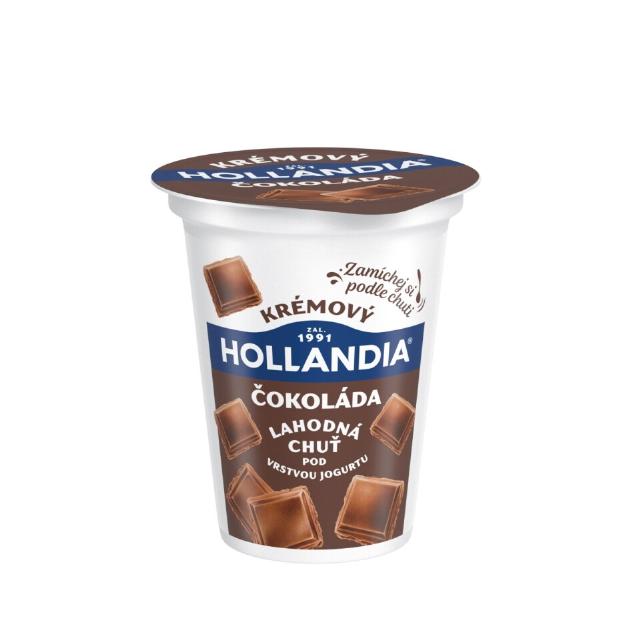 Hollandia Jogurt krémový čokoláda