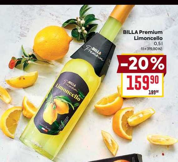 BILLA Premium Limoncello 0,5l