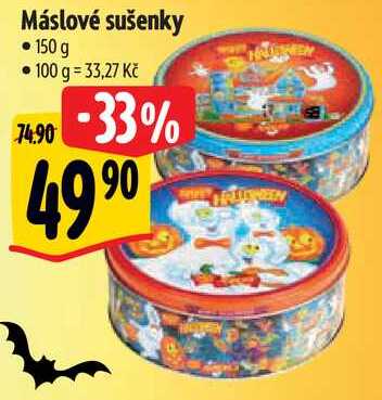 Máslové sušenky, 150 g