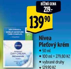 Nivea Pleťový krém, 50 ml 