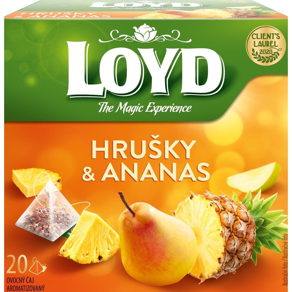 Loyd Pyramida hrušky a ananas